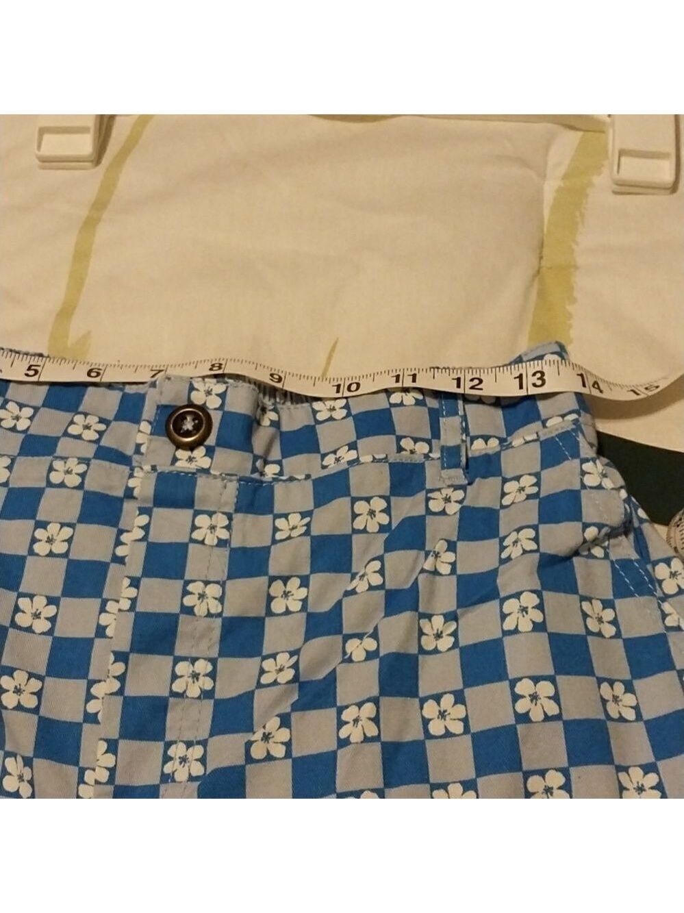 NWT Wild Fable Pants &  Blue With White Flowered Flare Pants  Size:S - Picture 4 of 14